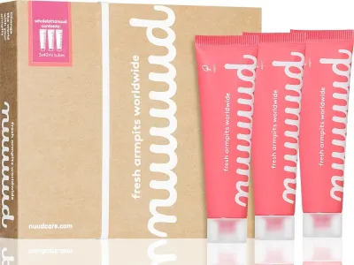 nuud Wholelottanuud Pack - Кремовый дезодорант Natural, 3× 40 мл