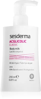 Sesderma Acglicolic Classic Body - Укрепляющее молочко для тела с эффектом пилинга, 200 мл