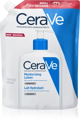 CeraVe Moisturizers Lotion - Увлажняющее молочко для лица и тела для сухой и очень сухой кожи, 473 мл (CEV02157)