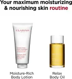 Clarins Moisture-Rich Body Lotion - питательное молочко для тела, 200 ml — фото 8