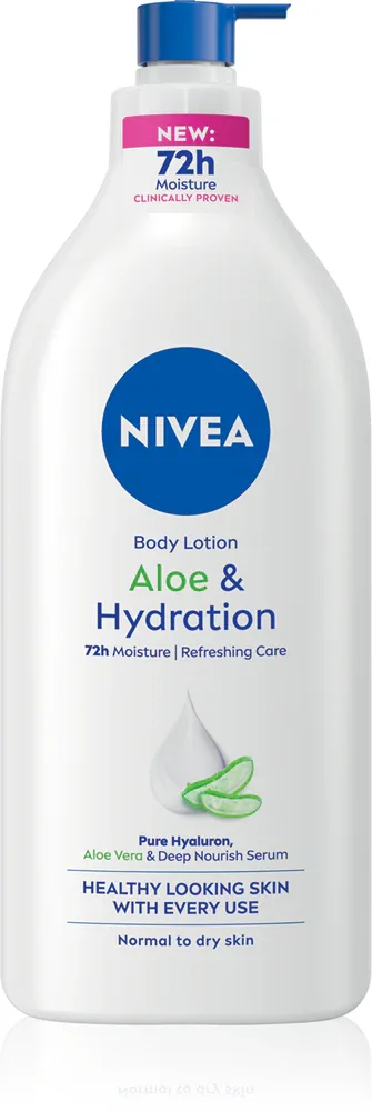 NIVEA Aloe & Hydration - Увлажняющее молочко для тела с алоэ вера, 625 ml