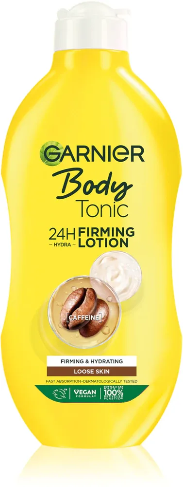 Garnier Body Tonic - Увлажняющее и укрепляющее молочко для тела, 400 ml
