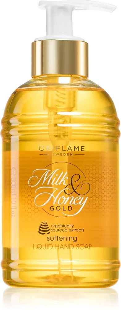 Oriflame Milk & Honey Gold - нежное жидкое мыло для рук, 300 ml