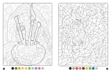 Hachette раскраска по номерам DISNEY - Coloriages Magiques - Mystères - Compilation (Сборник), 128 стр. — фото 3