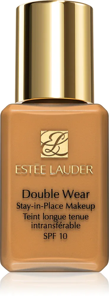 Estee Lauder Double Wear Stay-in-Place Mini - Тональная основа с защитным фактором SPF 10, 15 мл, оттенок 4W3 Henna