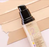 Bourjois 123 Perfect - Тональный флюид для идеального вида, 30 мл, оттенок 53 Beige Clair SPF 10 — фото 5