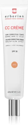 Erborian CC Creme Centella Asiatica - Крем для лица, выравнивающий тон и осветляющий кожу SPF 25, большой объем, оттенок Doré