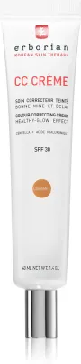 Erborian CC Creme Centella Asiatica - Крем для лица, выравнивающий тон и осветляющий кожу SPF 25, большой объем, оттенок Caramel