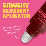 NYX Professional Makeup Smushy Matte Lip Balm - Бальзам для губ с матовым покрытием, 8 мл, оттенок Smudge Fudge — фото 5