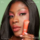 NYX Professional Makeup Smushy Matte Lip Balm - Бальзам для губ с матовым покрытием, 8 мл, оттенок Soft Sorbet — фото 7