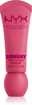 NYX Professional Makeup Smushy Matte Lip Balm - Бальзам для губ с матовым покрытием, 8 мл, оттенок Swipe Sesh