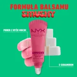NYX Professional Makeup Smushy Matte Lip Balm - Бальзам для губ с матовым покрытием, 8 мл, оттенок Swipe Sesh — фото 4