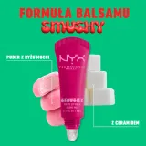 NYX Professional Makeup Smushy Matte Lip Balm - Бальзам для губ с матовым покрытием, 8 мл, оттенок She's Serving — фото 4