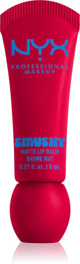 NYX Professional Makeup Smushy Matte Lip Balm - Бальзам для губ с матовым покрытием, 8 мл, оттенок Sassy Stuff