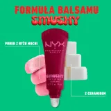 NYX Professional Makeup Smushy Matte Lip Balm - Бальзам для губ с матовым покрытием, 8 мл, оттенок Squeeze N' Sizzle — фото 4
