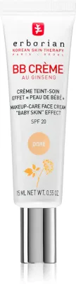 Erborian BB Cream - Крем для лица с SPF 20 для идеального вида кожи, маленькое упаковочное, 15 мл, оттенок Doré