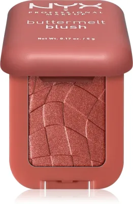 NYX Professional Makeup Buttermelt Blush - Пудровый румянец, 5 г, оттенок 09 Feeling Butta