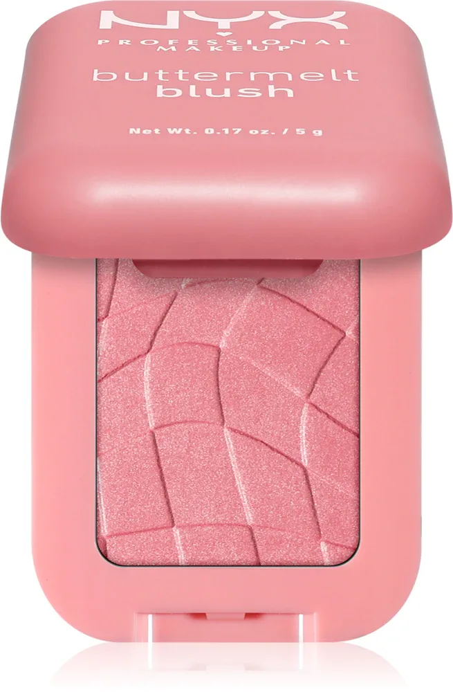 NYX Professional Makeup Buttermelt Blush - Пудровый румянец, 5 г, оттенок 02 Butta Together