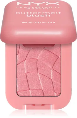 NYX Professional Makeup Buttermelt Blush - Пудровый румянец, 5 г, оттенок 02 Butta Together