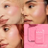 NYX Professional Makeup Buttermelt Blush - Пудровый румянец, 5 г, оттенок 02 Butta Together — фото 4