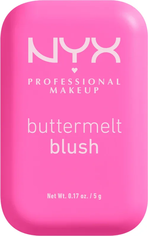 NYX Professional Makeup Buttermelt Blush - Пудровый румянец, 5 г, оттенок 01 My Butta Half