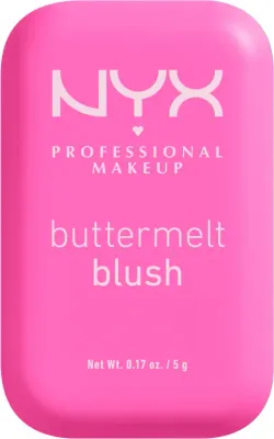 NYX Professional Makeup Buttermelt Blush - Пудровый румянец, 5 г, оттенок 01 My Butta Half