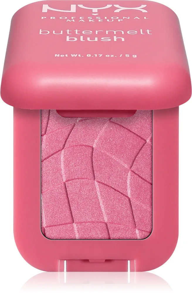 NYX Professional Makeup Buttermelt Blush - Пудровый румянец, 5 г, оттенок 08 Gettin Butta