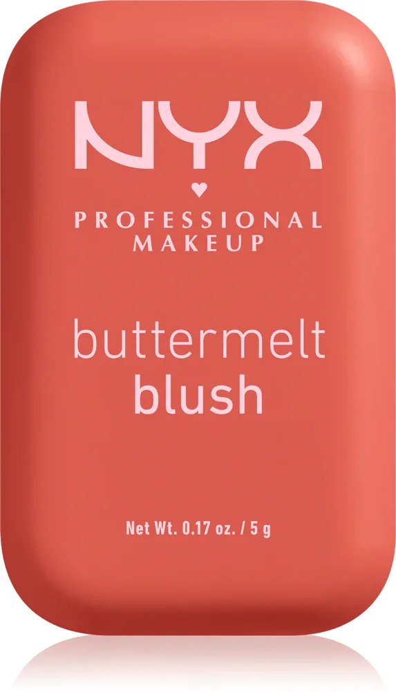 NYX Professional Makeup Buttermelt Blush - Пудровый румянец, 5 г, оттенок Butta Sunset Sorbet