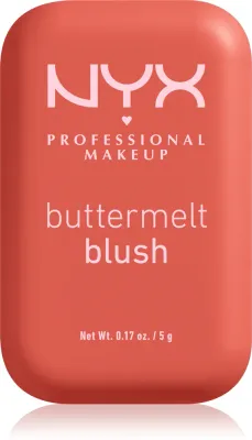 NYX Professional Makeup Buttermelt Blush - Пудровый румянец, 5 г, оттенок Butta Sunset Sorbet