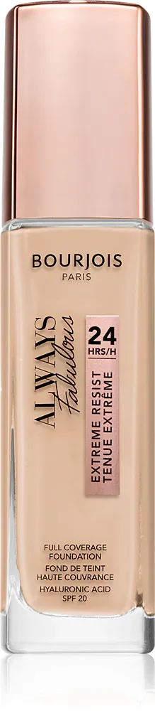 Bourjois Always Fabulous - Тональная основа с защитным фактором SPF 20, 30 мл, оттенок 110 Vanille Clair