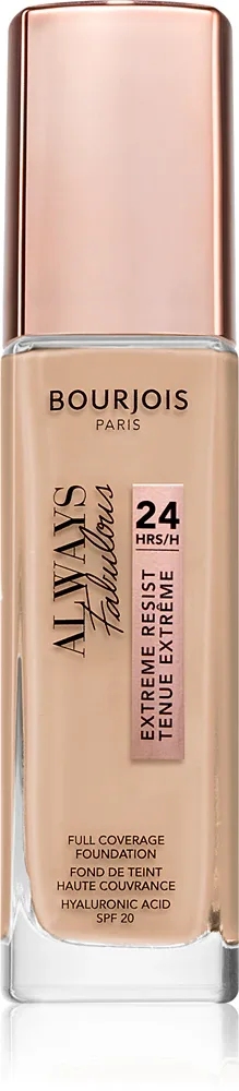Bourjois Always Fabulous - Тональная основа с защитным фактором SPF 20, 30 мл, оттенок 125 Ivory