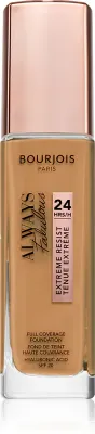Bourjois Always Fabulous - Тональная основа с защитным фактором SPF 20, 30 мл, оттенок 520 Caramel