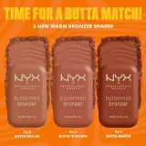NYX Professional Makeup Buttermelt Bronzer - Бронзирующий крем, 5 г, оттенок 3.5 Butta'd Down — фото 7