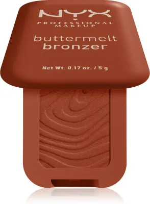 NYX Professional Makeup Buttermelt Bronzer - Бронзирующий крем, 5 г, оттенок 7.5 Butta Match