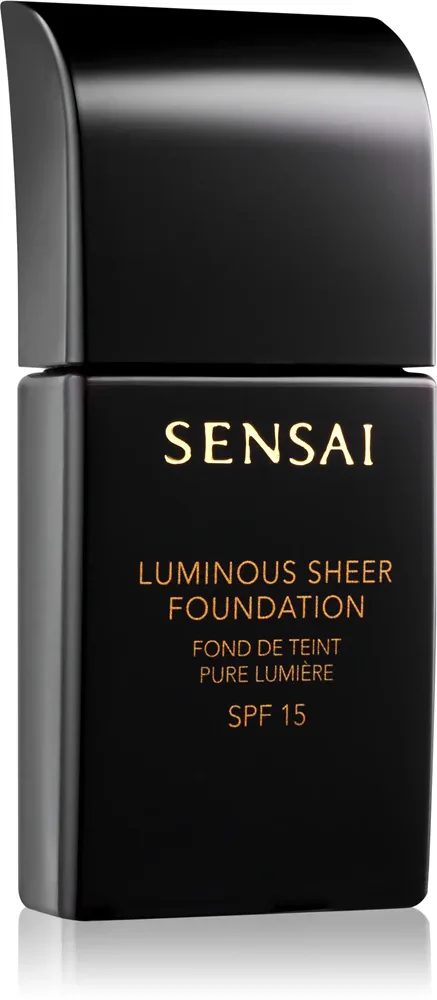 Sensai Luminous Sheer Foundation - Тональная основа с SPF 15, осветляющая, 30 мл, оттенок LS204.5 Warm Beige
