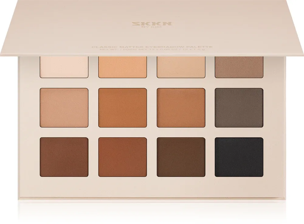 SKKN by Kim Palette Eyeshadow Classic Matte - Палетка теней для век: палетка теней для век, 1 шт, оттенок Classic Matte