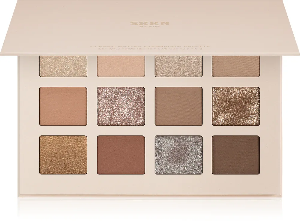 SKKN by Kim Palette Eyeshadow Classic Matte - Палетка теней для век: палетка теней для век, 1 шт, оттенок Classic Glam