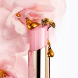GUERLAIN KissKiss Bee Glow - Питательный увлажняющий бальзам для губ, 3.2 г, оттенок 458 Pop Rose Glow — фото 6