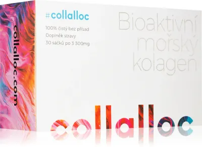 Пищевая добавка Collalloc Bioactive Marine Collagen с морским коллагеном, для волос, ногтей и кожи, 30× 3,3 г