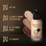 Max Factor Facefinity All Day Flawless - Тональная основа с защитой SPF 20, 30 мл, оттенок 10 Fair Porcelain — фото 3