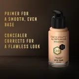 Max Factor Facefinity All Day Flawless - Тональная основа с защитой SPF 20, 30 мл, оттенок 42 Ivory — фото 4