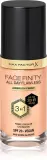 Max Factor Facefinity All Day Flawless - Тональная основа с защитой SPF 20, 30 мл, оттенок 45 Warm Almond — фото 1