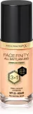 Max Factor Facefinity All Day Flawless - Тональная основа с защитой SPF 20, 30 мл, оттенок 33 Crystal Beige — фото 1