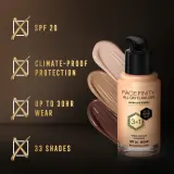 Max Factor Facefinity All Day Flawless - Тональная основа с защитой SPF 20, 30 мл, оттенок 33 Crystal Beige — фото 6
