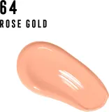 Max Factor Facefinity All Day Flawless - Тональная основа с защитой SPF 20, 30 мл, оттенок 64 Rose Gold — фото 2