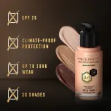 Max Factor Facefinity All Day Flawless - Тональная основа с защитой SPF 20, 30 мл, оттенок C50 Natural Rose — фото 6