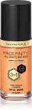 Max Factor Facefinity All Day Flawless - Тональная основа с защитой SPF 20, 30 мл, оттенок 90 Amber — фото 1