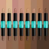 NYX Professional Makeup Wonder Stick Dual Face Lift - Двусторонний карандаш для контурирования, 2 г, оттенок 04 Medium — фото 7