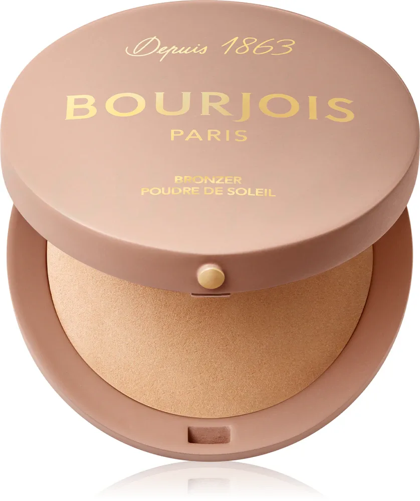 Bourjois Maxi Round Pot Bronzer - Бронзер, 7 г, оттенок 001 Light Medium