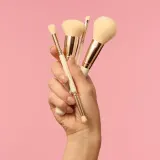 BrushArt Basic Brush set - Косметический набор кистей, 4 шт — фото 8